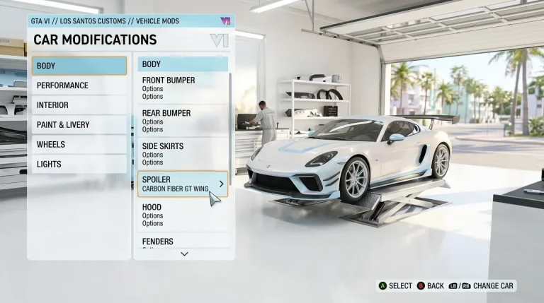 GTA 6 Car Customization