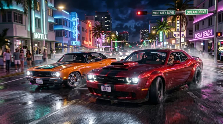 GTA 6 Muscle Cars