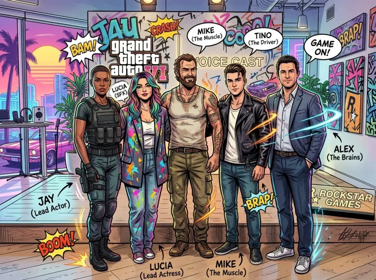 GTA 6 Voice Actors
