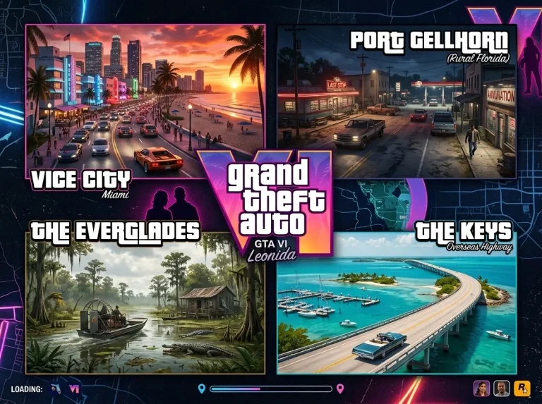 GTA VI Cities and Towns
