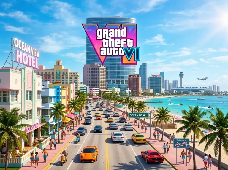 GTA VI Landmarks in Vice City