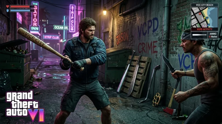 GTA VI Melee Weapons