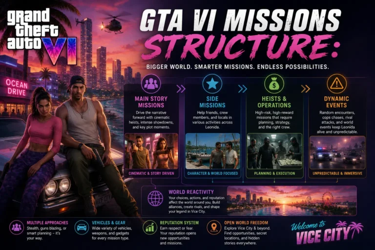 GTA VI Missions Structure