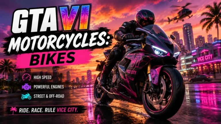 GTA VI Motorcycles