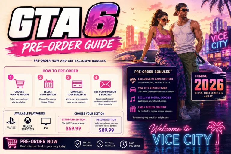 GTA VI Pre-Order Guide