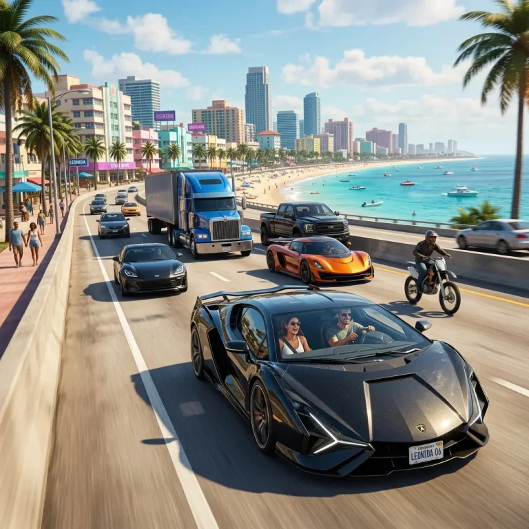 GTA VI Trailer Vehicles