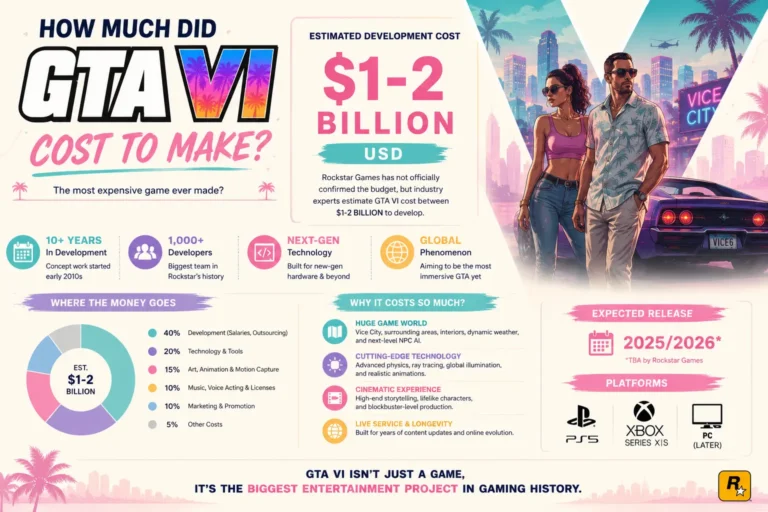 How Much Did GTA VI Cost to Make