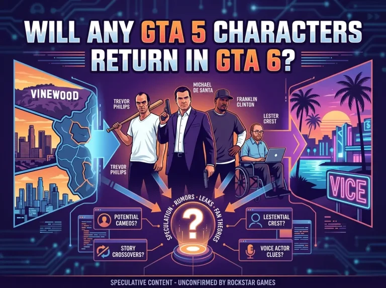 Will Any GTA 5 Characters Return in GTA 6