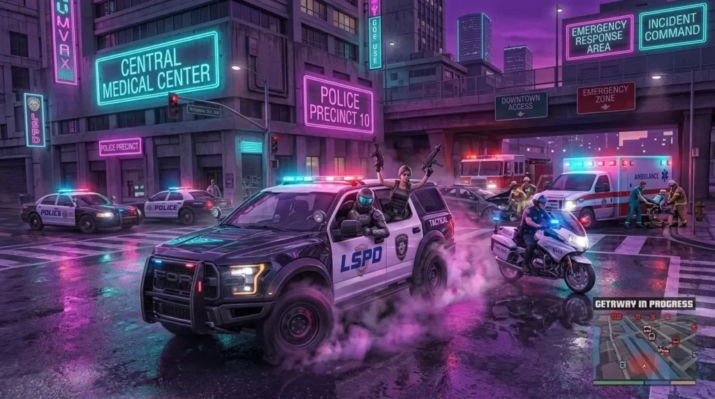 GTA 6 Vehicles: Complete Vehicle List, Stats, Locations and Guide 4 gta 6 vehicle police and ambulance